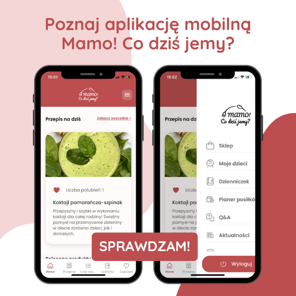 apliakcja mamo co dzis jemy