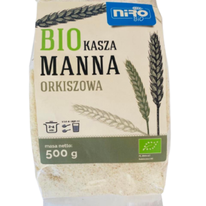 Ekologiczna kasza manna orkiszowa 500 g - NIRO