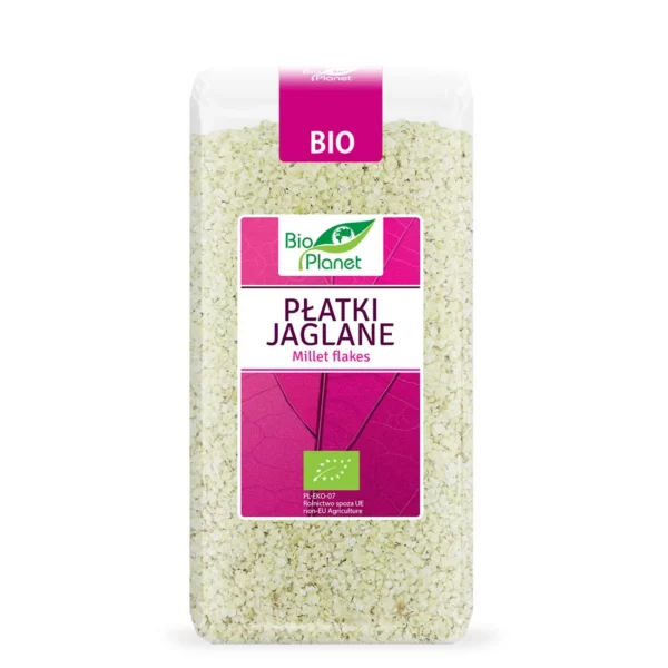 Ekologiczne płatki jaglane 300 g - BIO PLANET