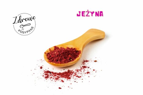 Liofilizowane owoce w proszku, Zdrowo Posypane, 3 saszetki, 15 g, mix 100 % owoców jeżyna, śliwka, czerwona porzeczka