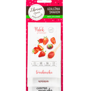 Liofilizowane owoce w proszku, Zdrowo Posypane, 3 saszetki, 15 g, mix 100 % owoców truskawka, wiśnia, czarna porzeczka