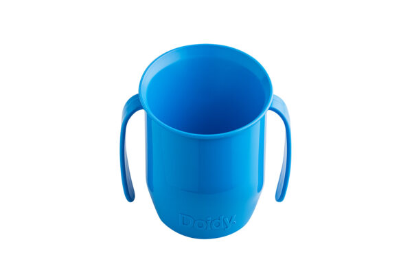 kubek do nauki picia dla dzieci doidy cup, niebieski