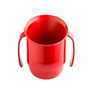 kubek do nauki picia dla dzieci doidy cup czerwony
