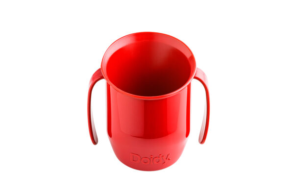 kubek do nauki picia dla dzieci doidy cup czerwony