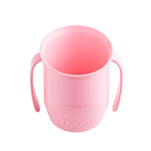 kubek do nauki picia dla dzieci doidy cup różowy