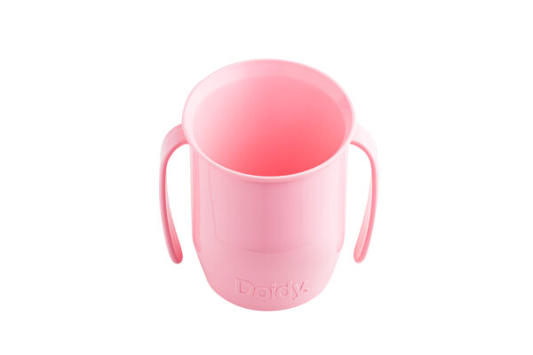 kubek do nauki picia dla dzieci doidy cup różowy