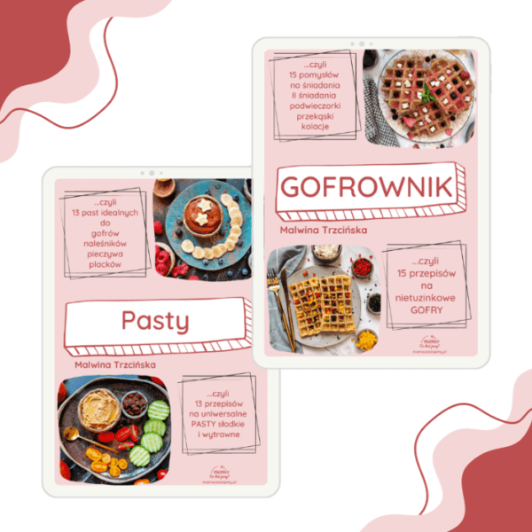 zestaw gofrownik + pasty